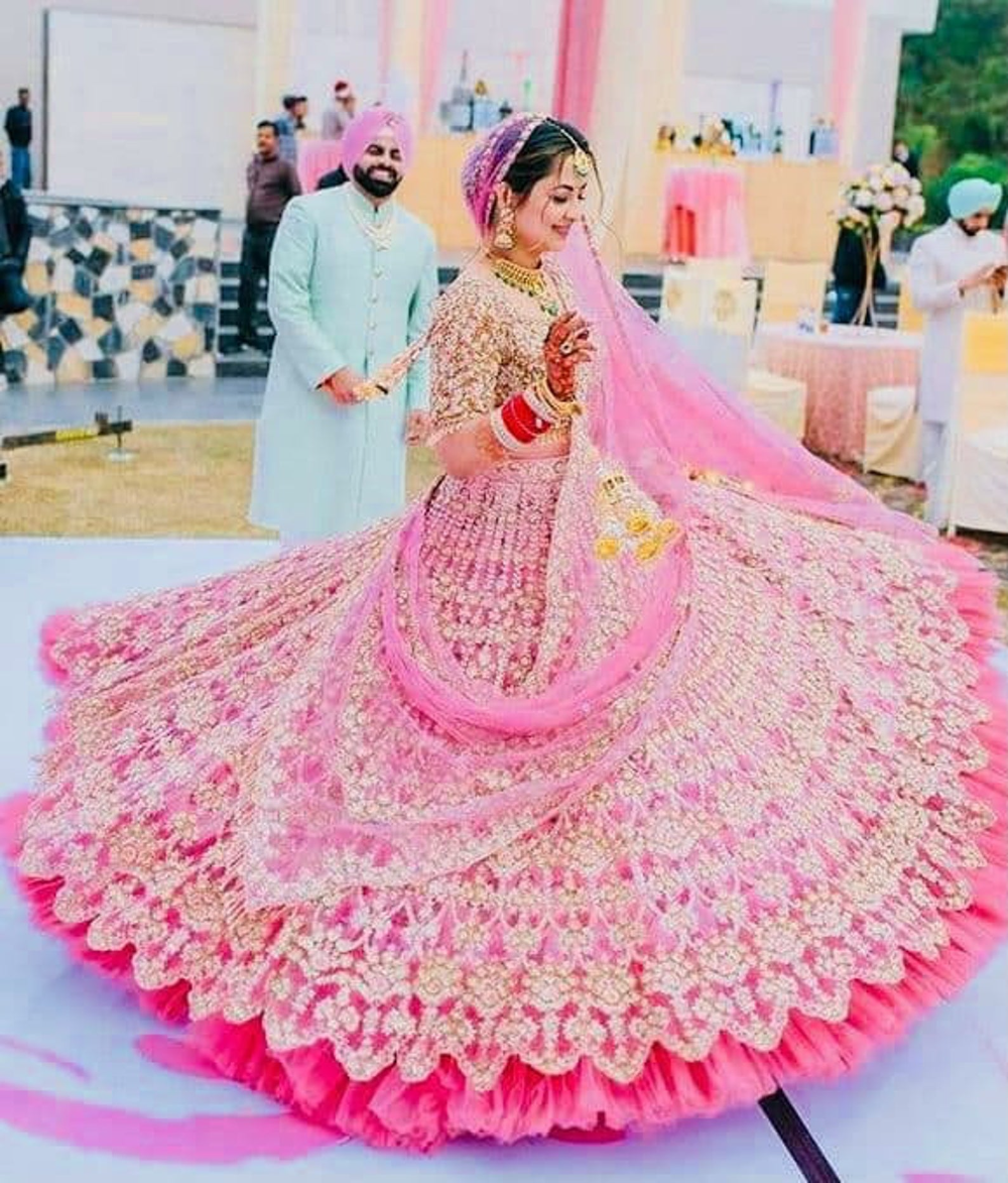 These Light Colored Bridal Lehengas Will Make You Ditch Reds & Pinks! | by  Payal Choudhary | Medium